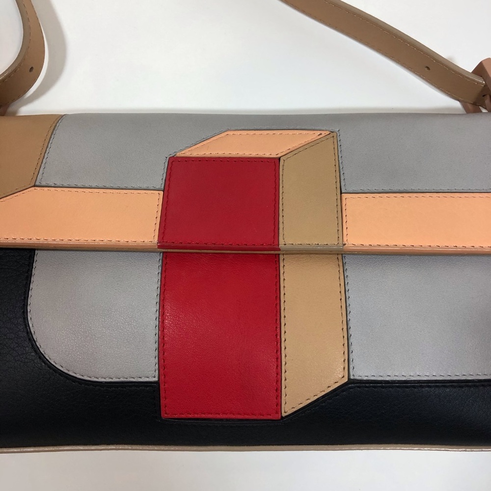 90s FENDI Baguette Mania 3D Colorblock Handbag Limited Edition Bag Vintage Y2K - Picture 6 of 8